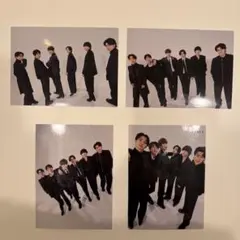 SixTONES 集合 厚紙切り抜き 4枚