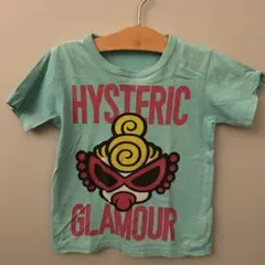 HYSTERIC GLAMOUR プリントTシャツライトブルー　100 ヒスミニ