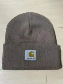 carhartt ブラウン ニット帽 ワンサイズ