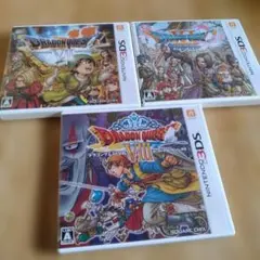 【3DS】ドラゴンクエストVII·VIII·XI ソフト3本セット まとめ売り