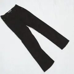 KN0573【エドウィン】パンツ【S】ストレッチ ブラック 定番 着回し