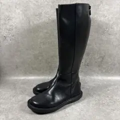 trippen トリッペン tower ロングブーツ バックジップ レザー 黒のサムネイル