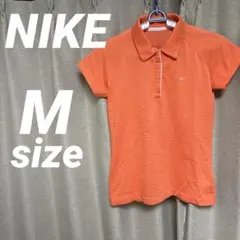 Nike Golf ピンクオレンジ ポロシャツ　ゴルフレディース