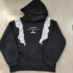 ●繭の子様専用●ジェニーラブ　フード付き　トレーナー　パーカー　150　黒