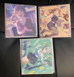 プロセカ　望月穂波　日野森志歩　ワールドリンク　色紙