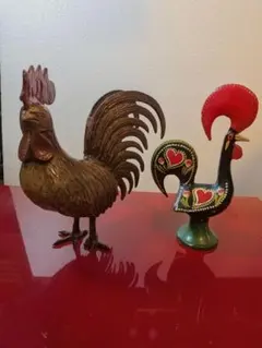 ポルトガル 民芸品 ルースター ガロ 雄鶏 ラッキーアイテム オブジェ