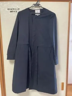 ロペピクニック　ノーカラーコート