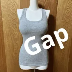 GAP♡グレーリブタンクトップ★細身の方向けXS〜Mサイズ