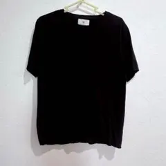 RIVORA リヴォラ リネン混半袖Tシャツ 日本製 黒 コットン 麻のサムネイル