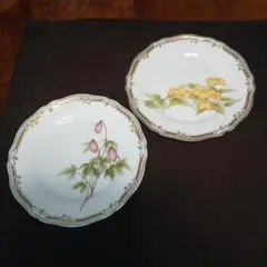 Noritake ノリタケ プレート 2枚セット 花柄のサムネイル