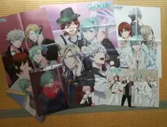 うたプリ カルナイ 雑誌　付録　ポスター　 (藍)クリアファイル + 色紙