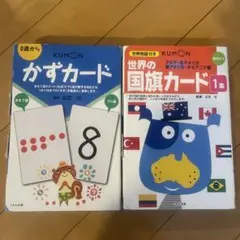 くもん かずカード 世界の国旗カード1集 セットのサムネイル