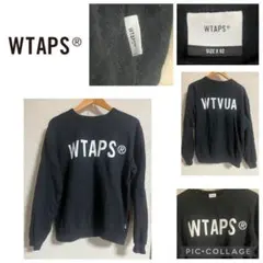 WTAPS ダブルタップス WTVUA スウェット サイズM（X02） ブラックのサムネイル