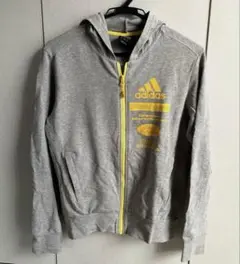 adidas 薄手フルジップパーカー160(S)