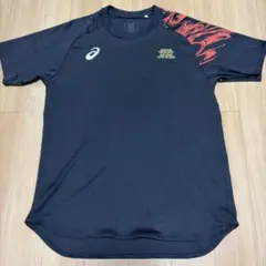 Asics バレーボール 半袖シャツ 黒