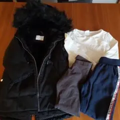 ZARAキッズコート、TOMMY HILFIGER他女の子４点セット！