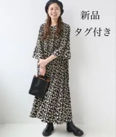 ✳️新品未使用タグ付き✳️ジャーナルスタンダードレリューム　ワンピース　花柄♡