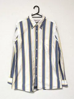 VAN JACKET/ヴァンヂャケット/シャツ/ストライプ/長袖/美品/L