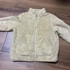 UNIQLO フリースジャケット 90cm ベージュ