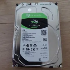 【不具合なし】Seagate Barracuda 8TB HDD 6022時間