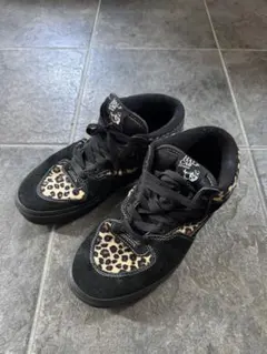Vans ハーフキャブ　レオパード柄 US8 26センチ