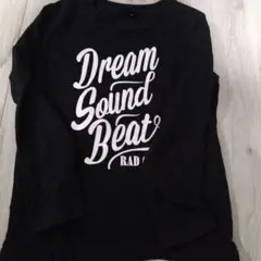 美品　男の子　120 RAD CUSTOM ブラック 長袖　ロンT