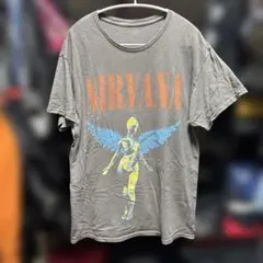 NIRVANA バンドTシャツ グレーのサムネイル