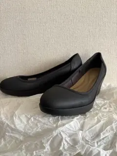 ウェッジソール パンプス