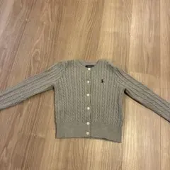 Polo Ralph Lauren グレー カーディガン　100cm