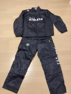 ATHLETA アスレタ トレーニングウェア O 上下セットアップ ブラック