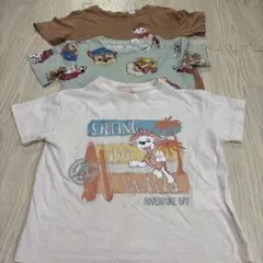 パウパトロールTシャツ110 ３枚セット