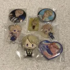 あんスタ 鳴上嵐 ちょこのっこ 一番くじ ハート缶バッジ アクスタ まとめ売り