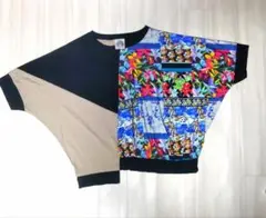 スカラー　Scolarフラワープリント 半袖トップス M