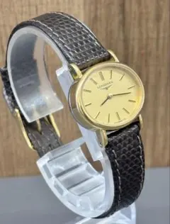 LONGINES レディース 腕時計 手巻き オーバル ゴールドのサムネイル