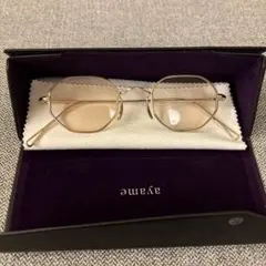 完売 ayame octa 45 ゴールド メガネ 鯖江 常田大希 在原みゆ紀 - メルカリ