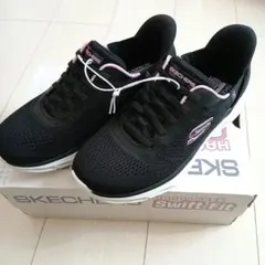 SKECHERS23㎝スニーカーハンズフリーSwift Fit
