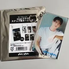ファイターズananコラボスナップ風キーホルダー松本剛