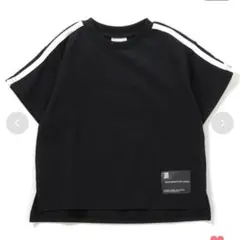 袖ラインバックロゴ半袖Tシャツのサムネイル