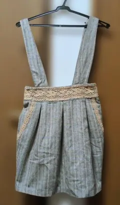 【LIZLISA】サスペンダースカート