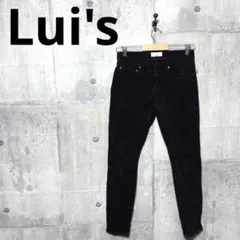 Lui's ルイス メンズ ブラックスキニーデニム スキニージーンズ XSのサムネイル