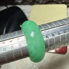 珍品「パンジ」 ミャンマー翡翠指輪22号 - メルカリ