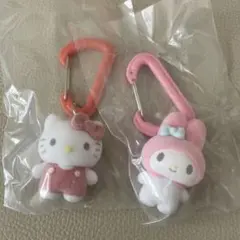 サンリオ カラフルカラビナ マスコットチャーム キティ マイメロ