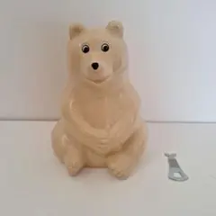 タイムセール中 しろくま 貯金箱 本体