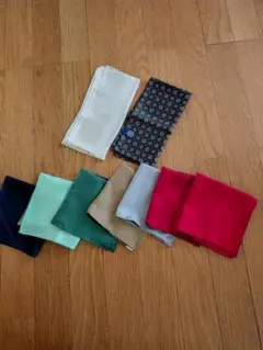 J.PRESS ハンカチ 8枚セット 多色