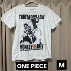 ONE PIECE ワンピースプリント半袖　USJ公式Tシャツ　アニメ　白