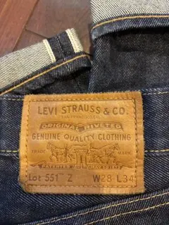 Levi's 551Z 미국제 헌 옷 상태좋음