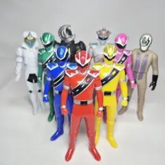 戦隊ヒーロー フィギュア 2体セット＋１体 チェンジヒーローズ ツーカイザー オーレンフォーム＆シンケン