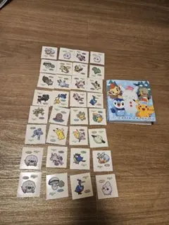 ポケモンパン デコキャラシール ３2枚まとめ売り ポケットモンスターココ