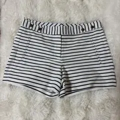 ZARA ストライプ ショートパンツ XS