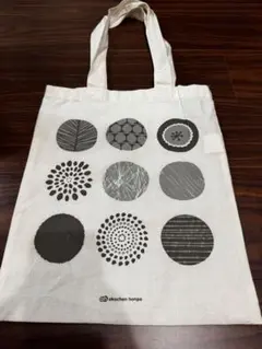 【未使用品】akachan honpo トートバッグ 円形模様